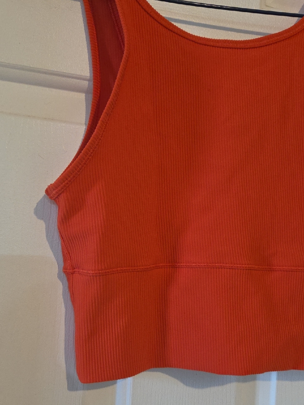 Lululemon Power Pivot Tank Top *Rib Autumn Red - Picture 3 of 9